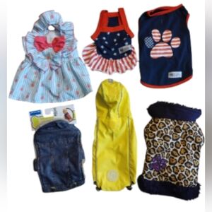 Colorful Dog Apparel Set